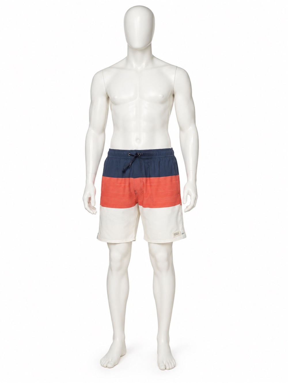 O'Neill Men’s Large Board Shorts Swim Trunks Navy Coral Color (Cross Posted)